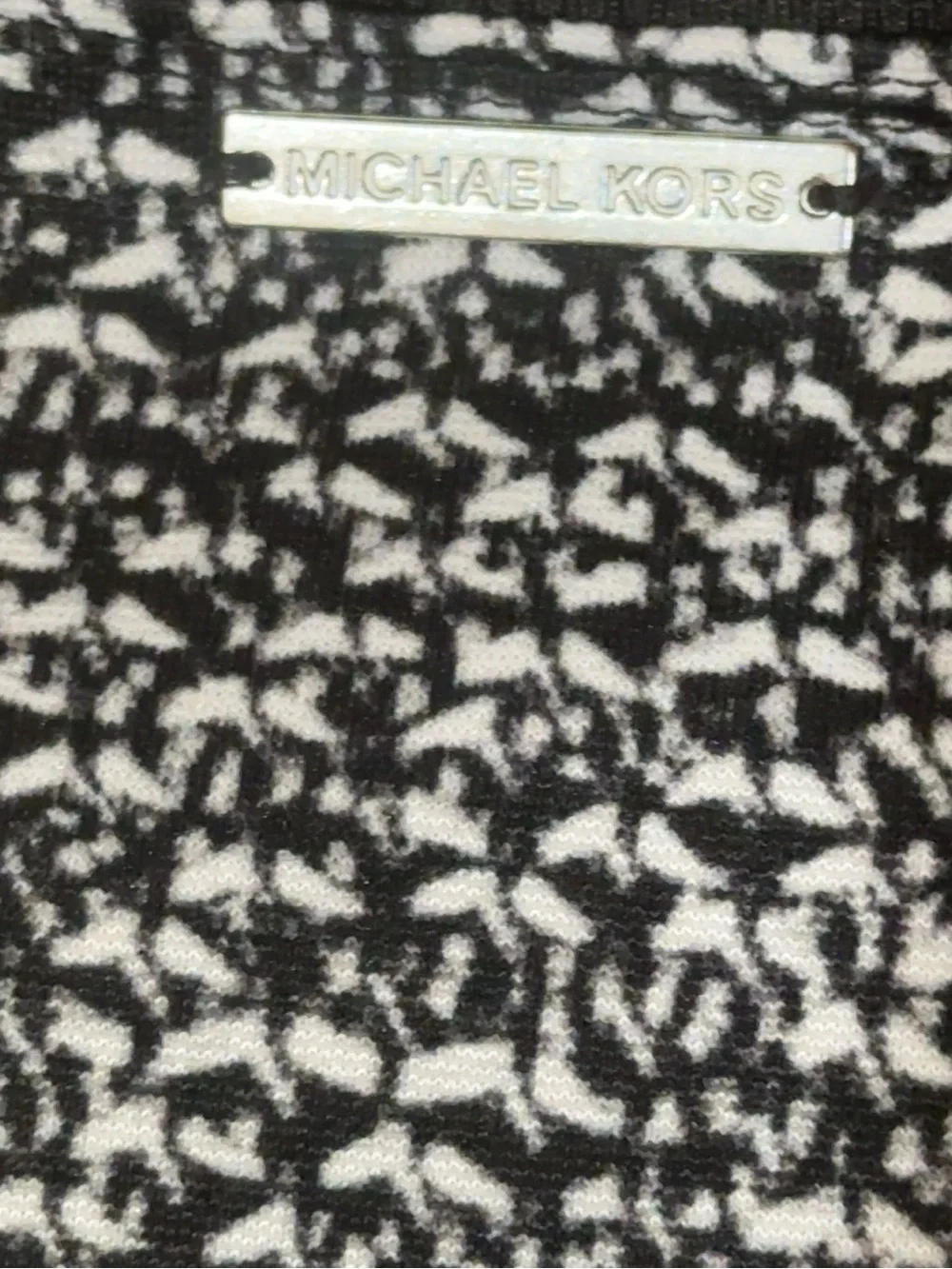 Michael Michael Kors Black & White Marled Knit Pullover Sweater Women’s L